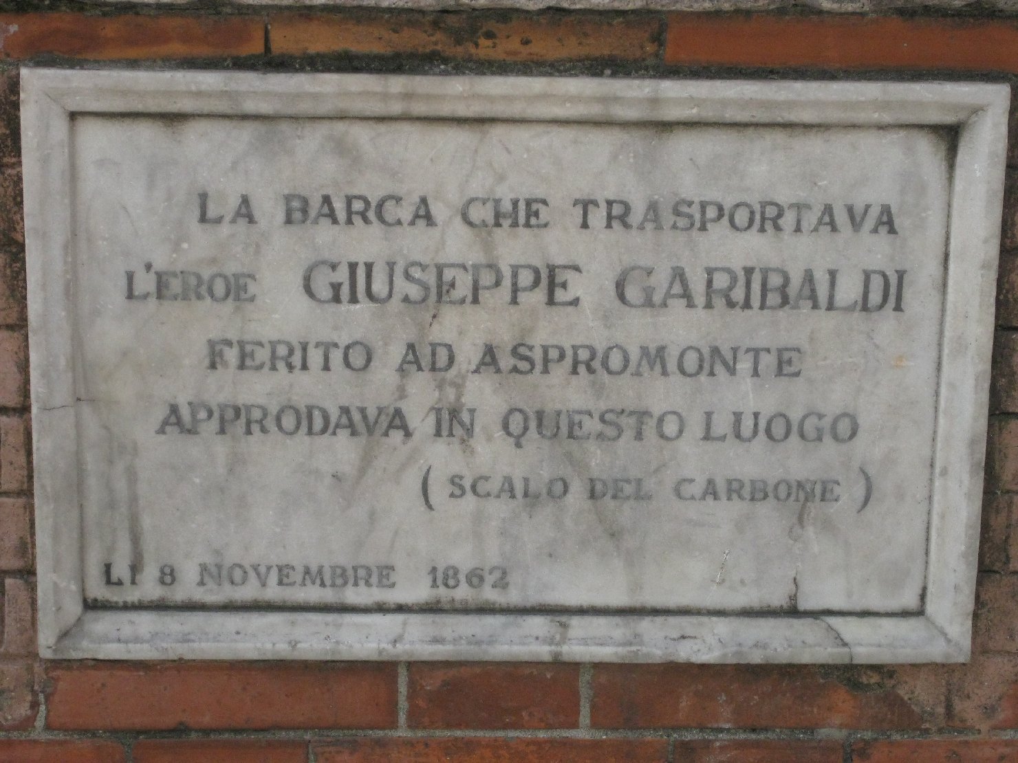 lapide documentaria - ambito toscano (sec. XIX)