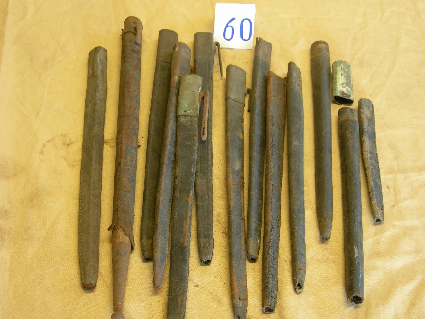 fodero di baionetta - manifattura italiana (sec. XIX)