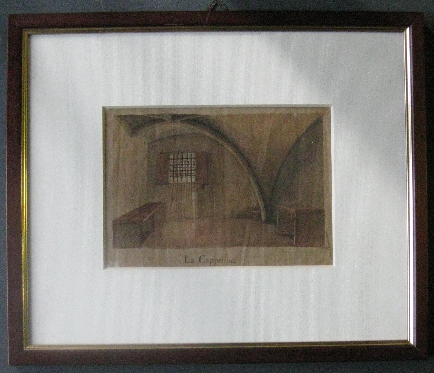 Maschio di Volterra-La Cappellina, carcere (disegno, insieme) - ambito toscano (sec. XIX)