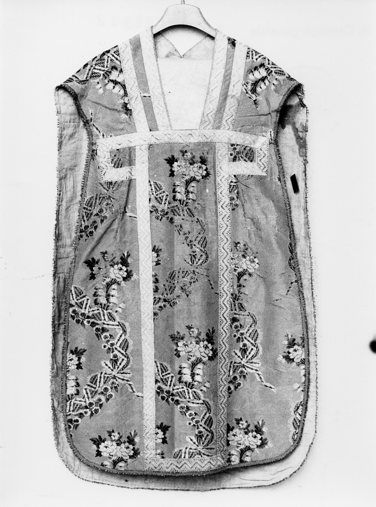 pianeta, stola, manipolo, velo, busta (paramento liturgico) - manifattura veneta (sec. XVIII)