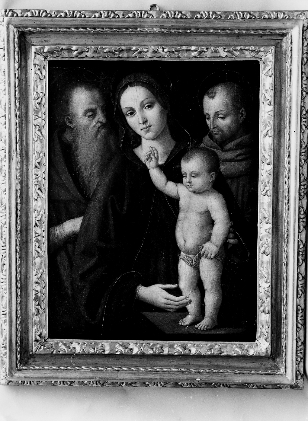 Madonna con Bambino e Santi (dipinto) - ambito umbro (fine/inizio secc. XV/ XVI)