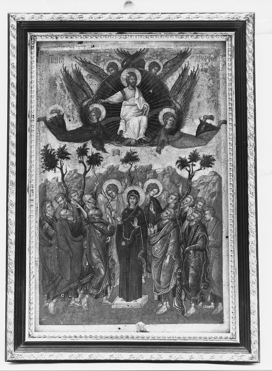 ascensione di Cristo (dipinto) - ambito cretese (sec. XVIII)
