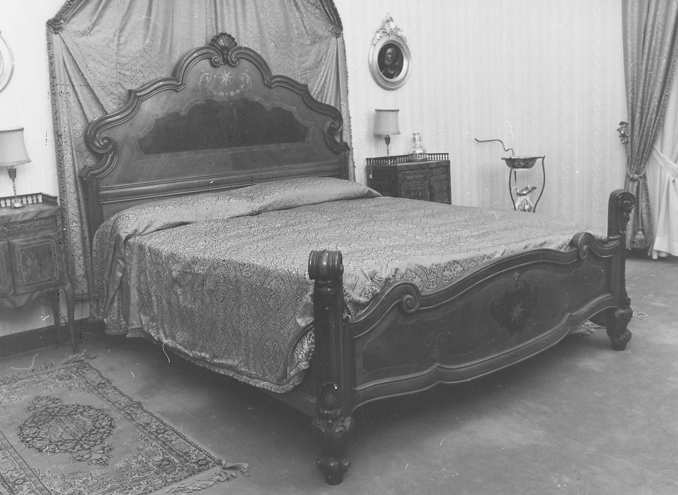 letto - ambito Italia centrale (sec. XVIII)