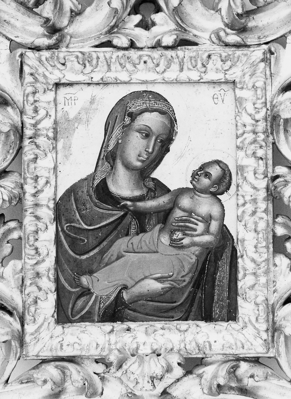 Madonna con Bambino (dipinto) - ambito Italia centrale (sec. XVIII)