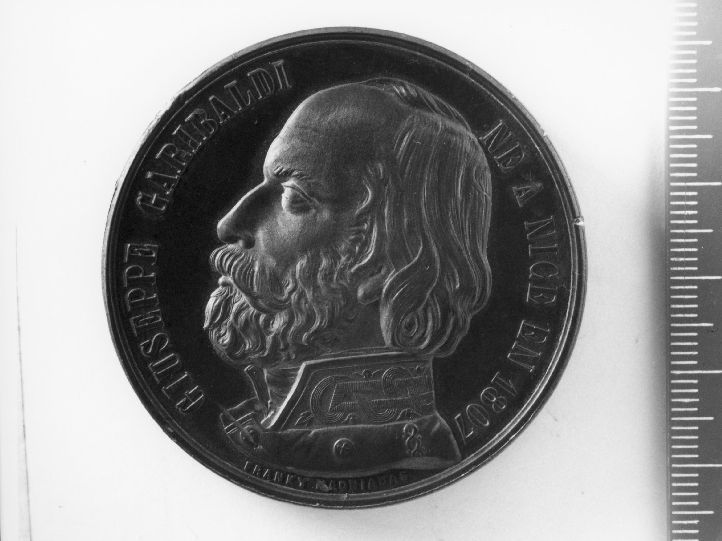 medaglia di Magniadas Franky (sec. XIX)