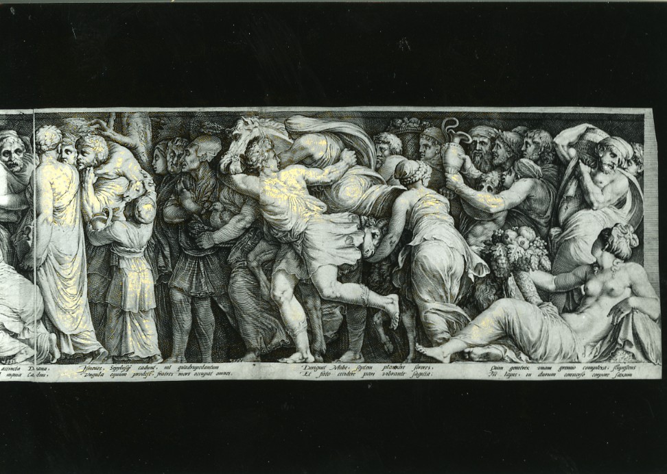 processione (stampa smarginata, stampa composita) di Polidoro da Caravaggio, Goltzius Hendrick, Saenredam Jan Pietersz (sec. XVI)