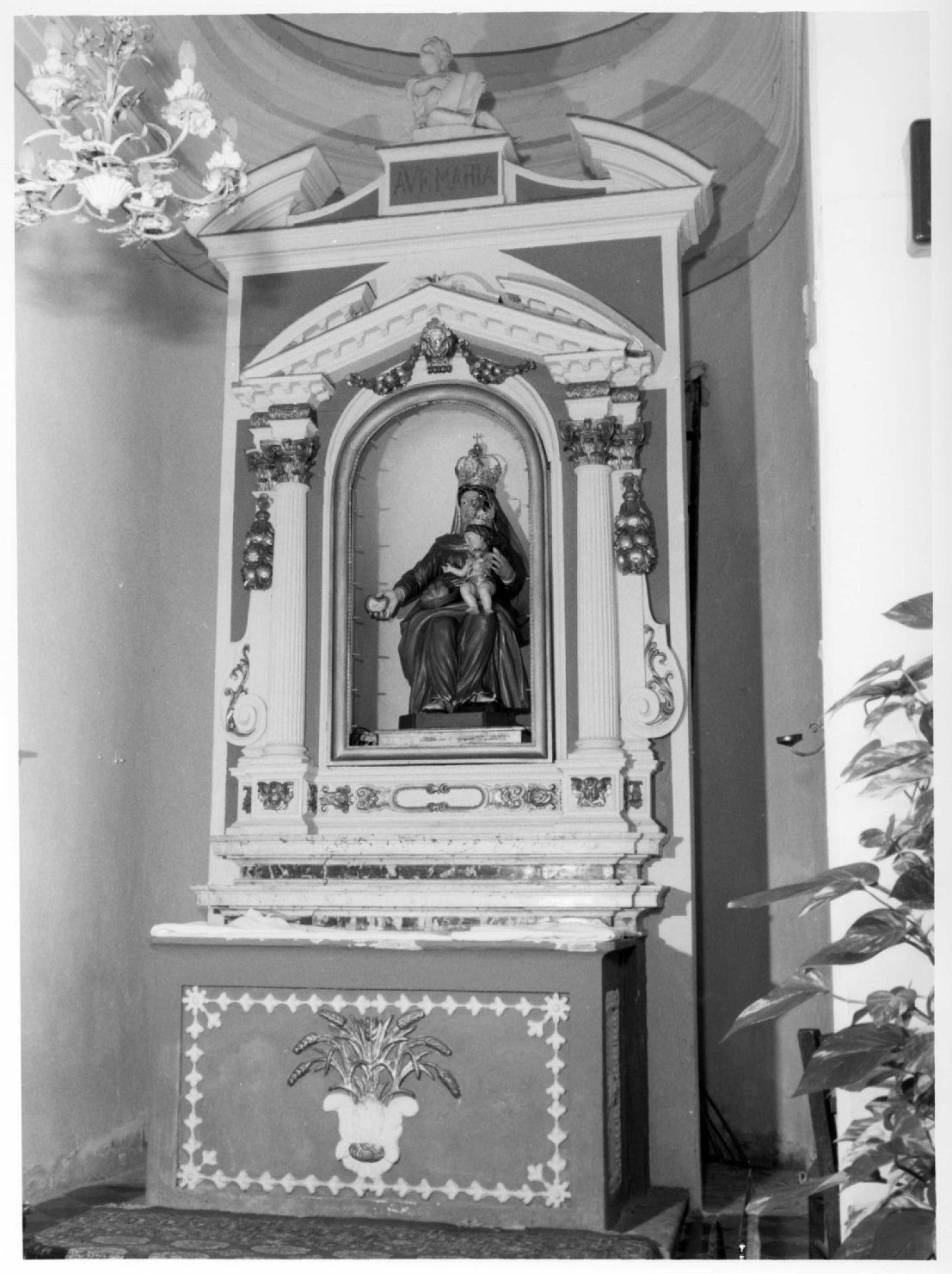 altare maggiore, insieme - ambito veneto (sec. XVIII)