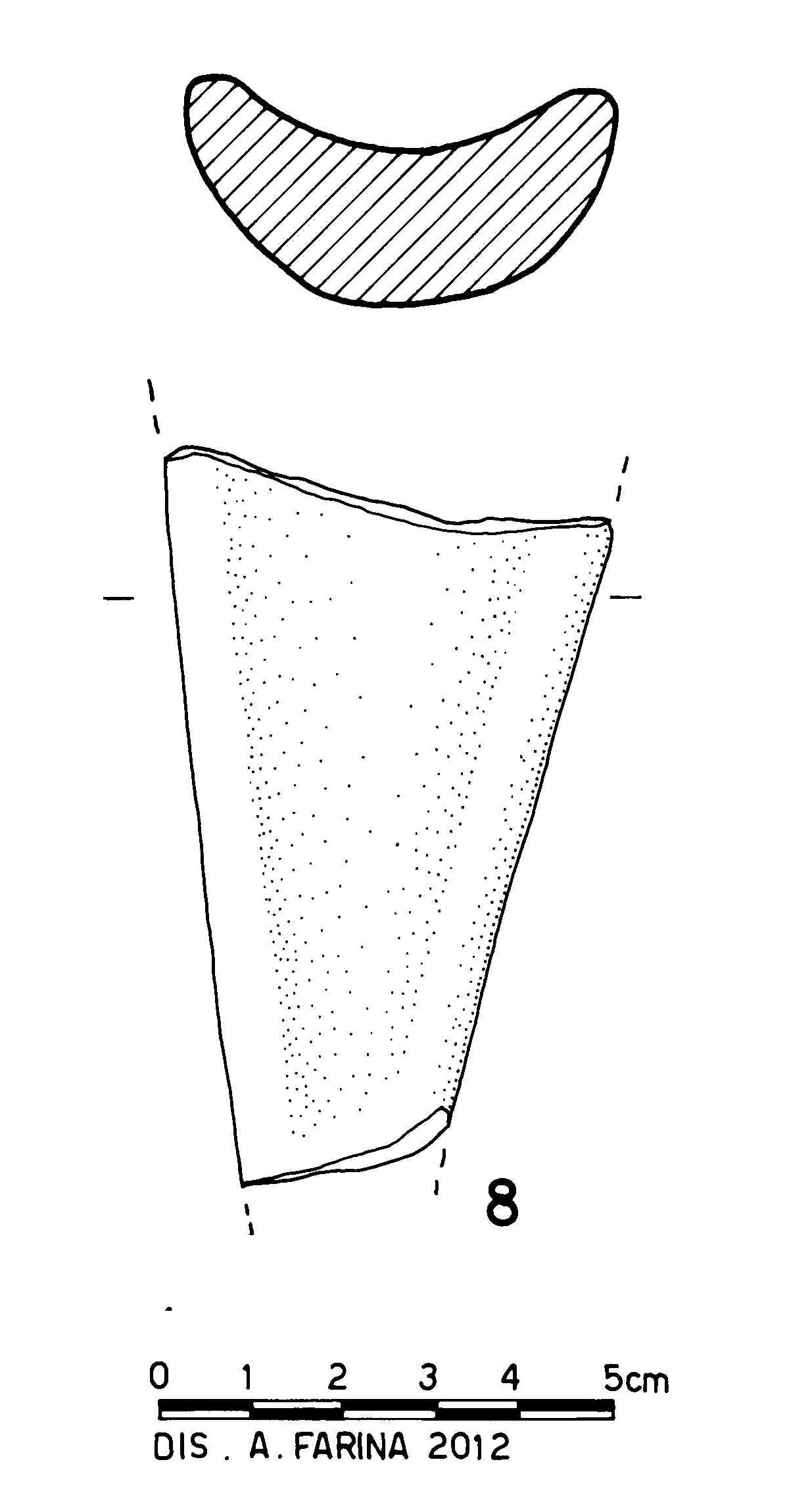 Vaso tripode/ piede