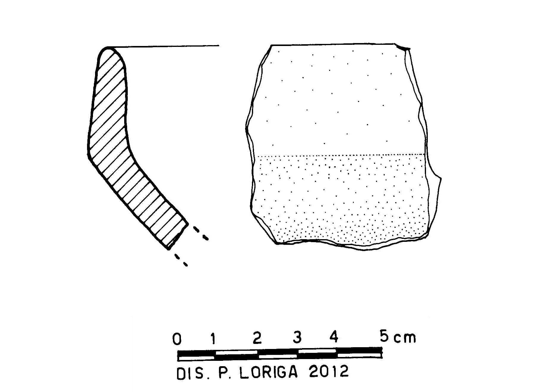 Ciotola carenata/ orlo