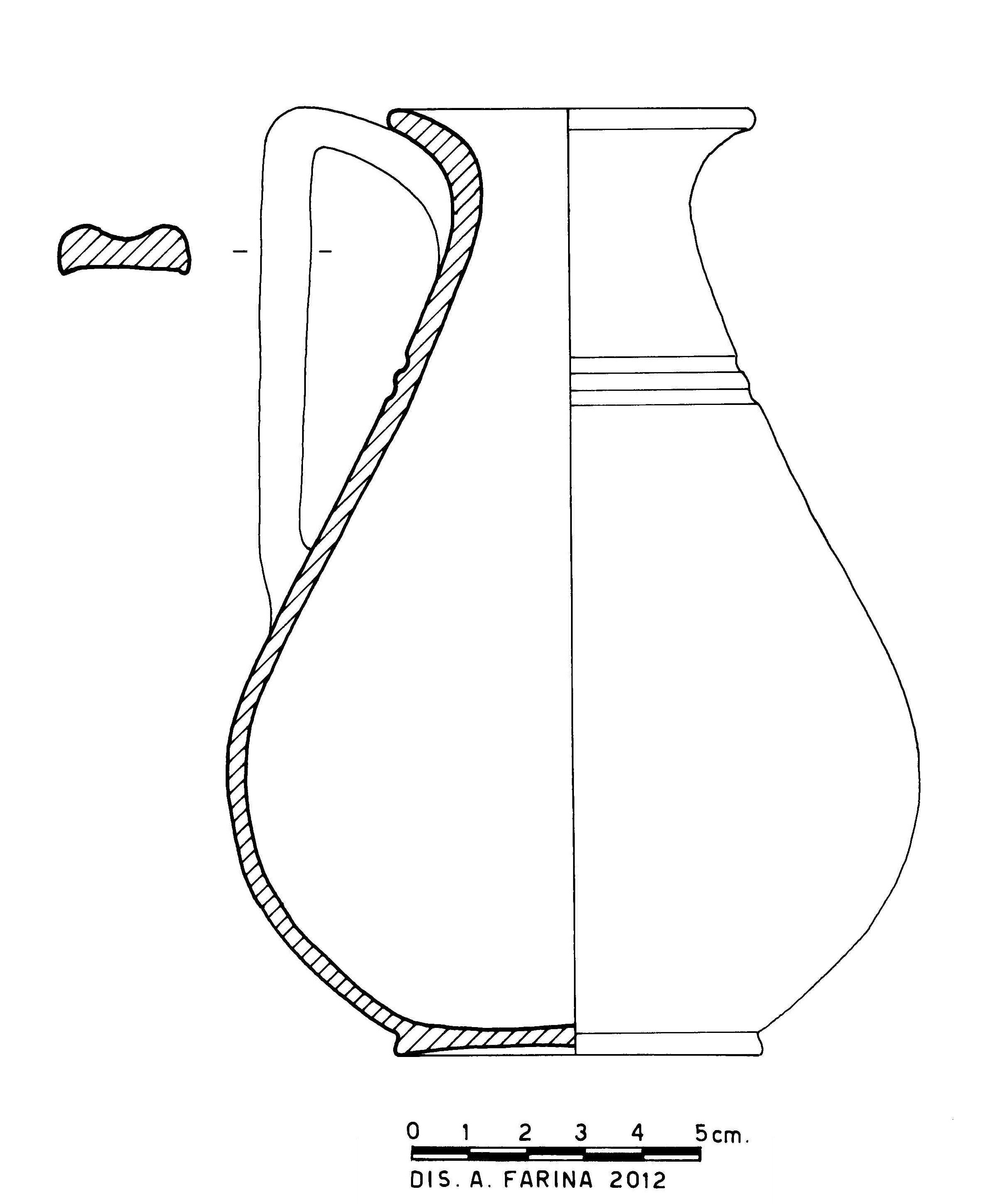 Brocca piriforme