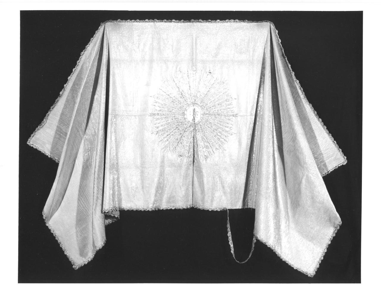 Monogramma cristologico (telo, opera isolata) - manifattura italiana (sec. XIX)