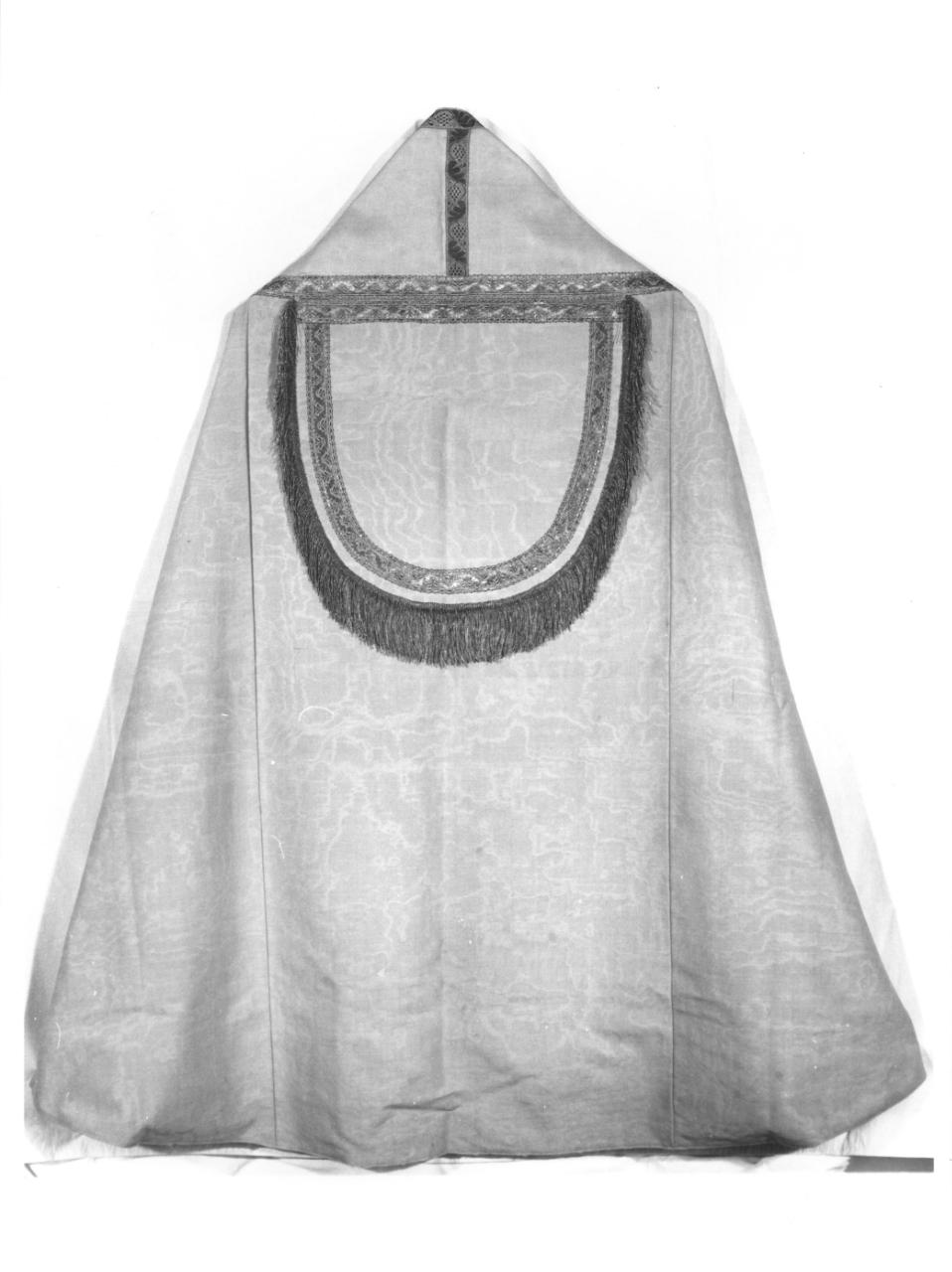 soggetto assente (piviale, elemento d'insieme) - manifattura Italia centrale (sec. XVIII)