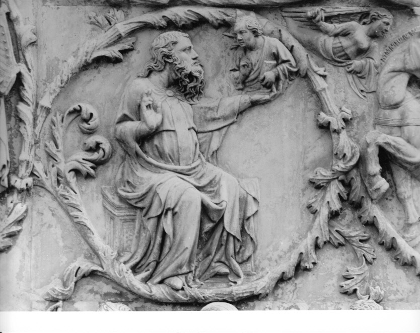 profezia di Balaam (rilievo, elemento d'insieme) di Ramo di Paganello (attribuito) (sec. XIV)