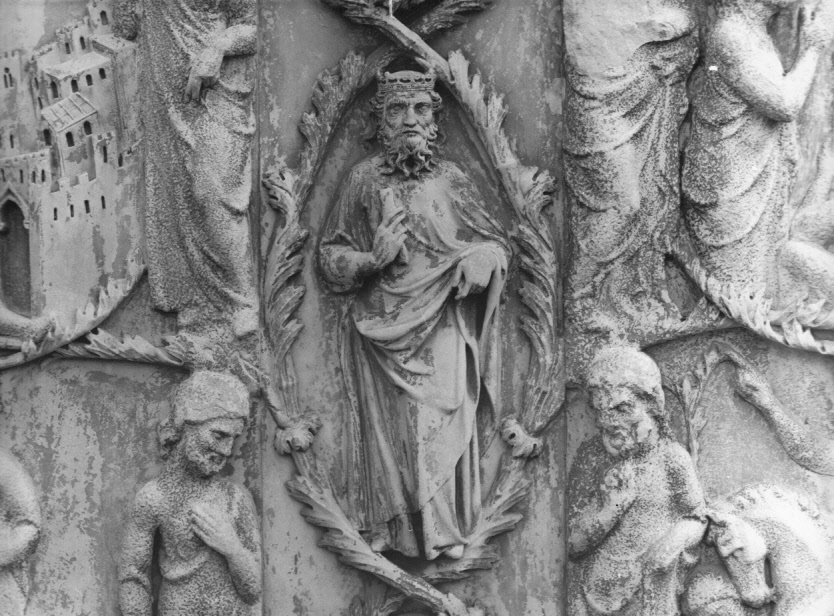 re di Giuda (rilievo, elemento d'insieme) di Ramo di Paganello (bottega) (sec. XIV)