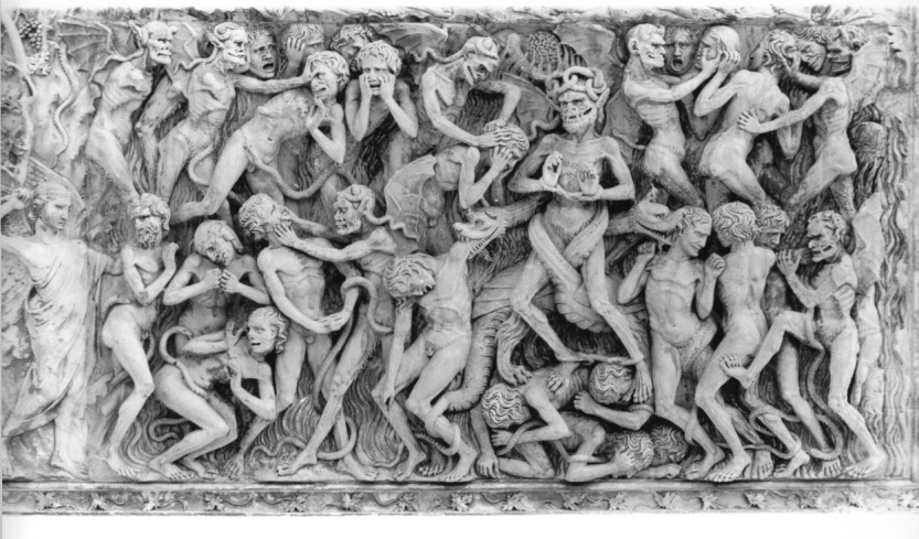 inferno (rilievo, elemento d'insieme) di Maitani Lorenzo (attribuito) (sec. XIV)