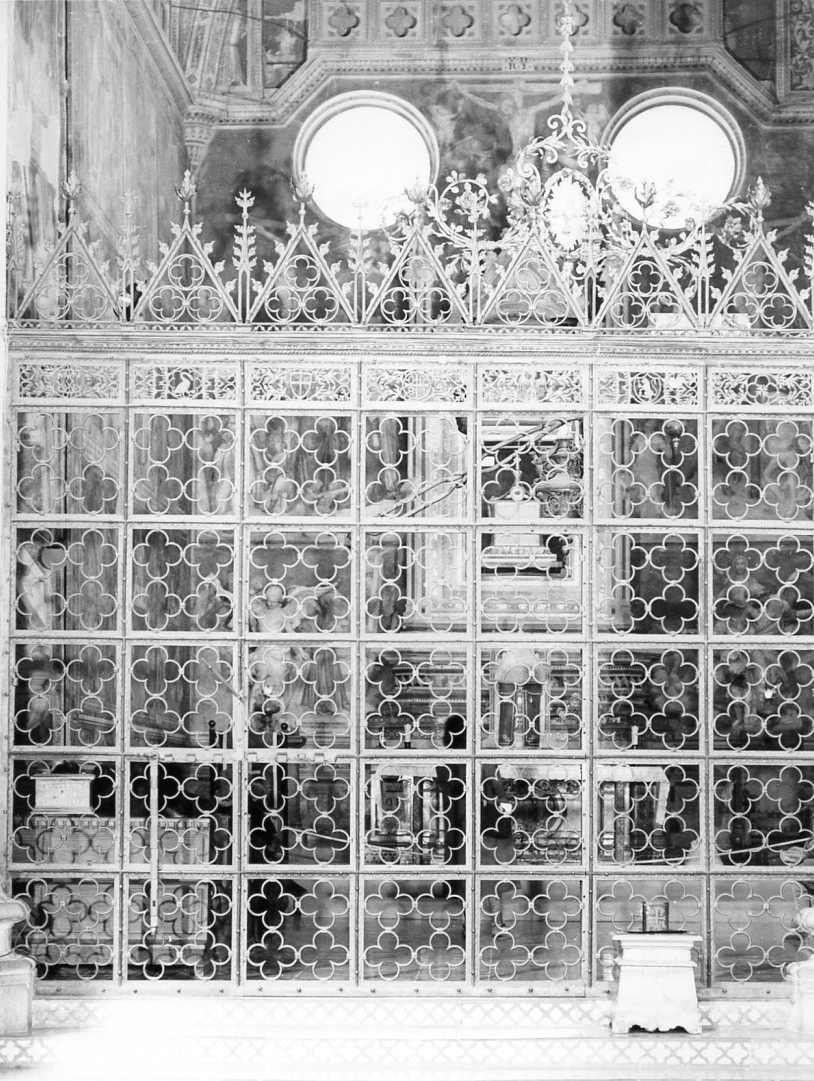 cancellata di cappella, opera isolata di Matteo di Ugolino, Giovanni di Micheluccio (sec. XIV)