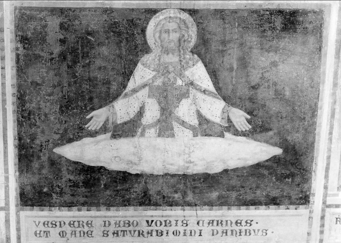 Cristo (dipinto, elemento d'insieme) di Ugolino di Prete Ilario (e aiuti) (sec. XIV)