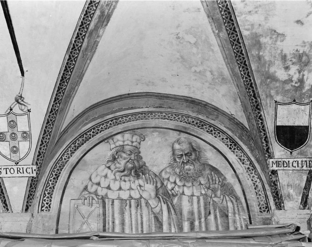 stemma (dipinto, insieme) di Signorelli Luca (bottega) (inizio sec. XVI (ante 1505))