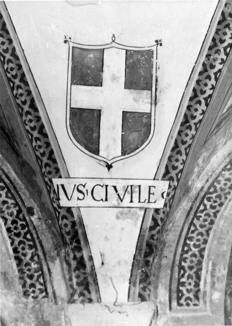stemma (dipinto, complesso decorativo) di Signorelli Luca (bottega) (sec. XVI)