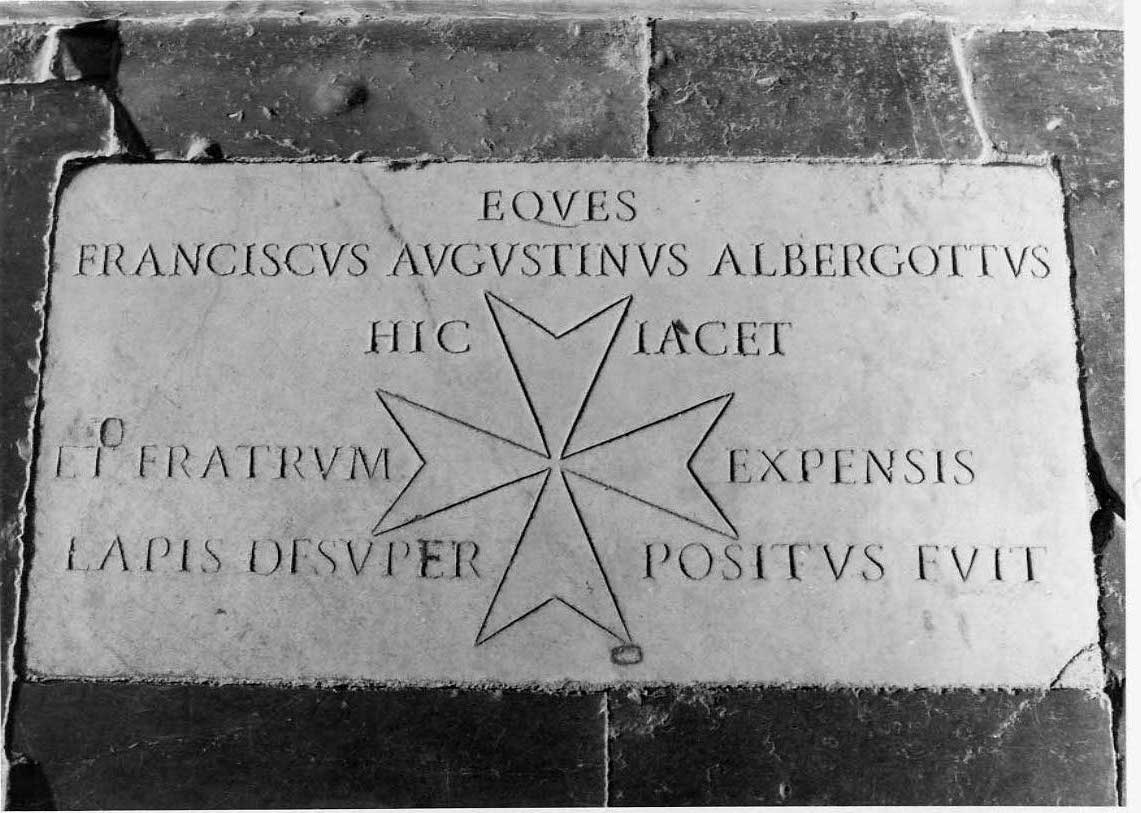 San Giuseppe (lapide terragna, insieme) - bottega Italia centrale (sec. XVIII)