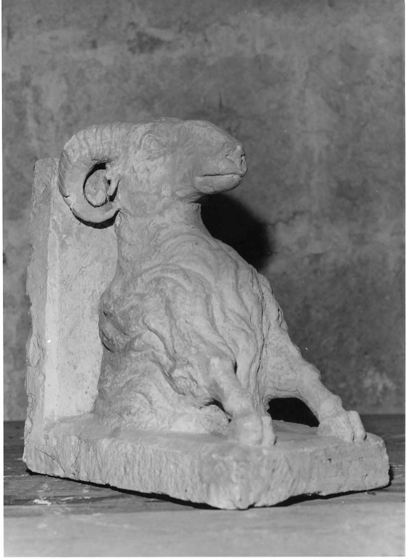 motivi decorativi animali (mensola, pendant) - bottega Italia centrale (sec. XIX)