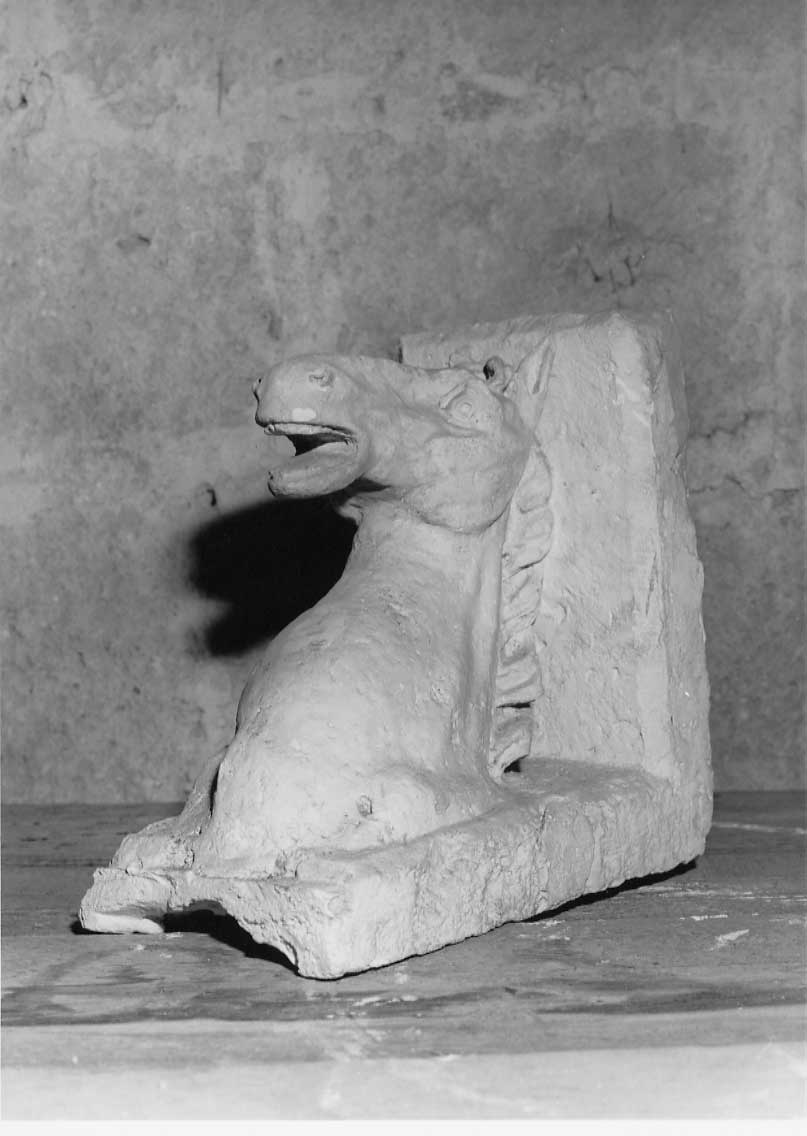 motivi decorativi animali (mensola, pendant) - bottega Italia centrale (sec. XIX)