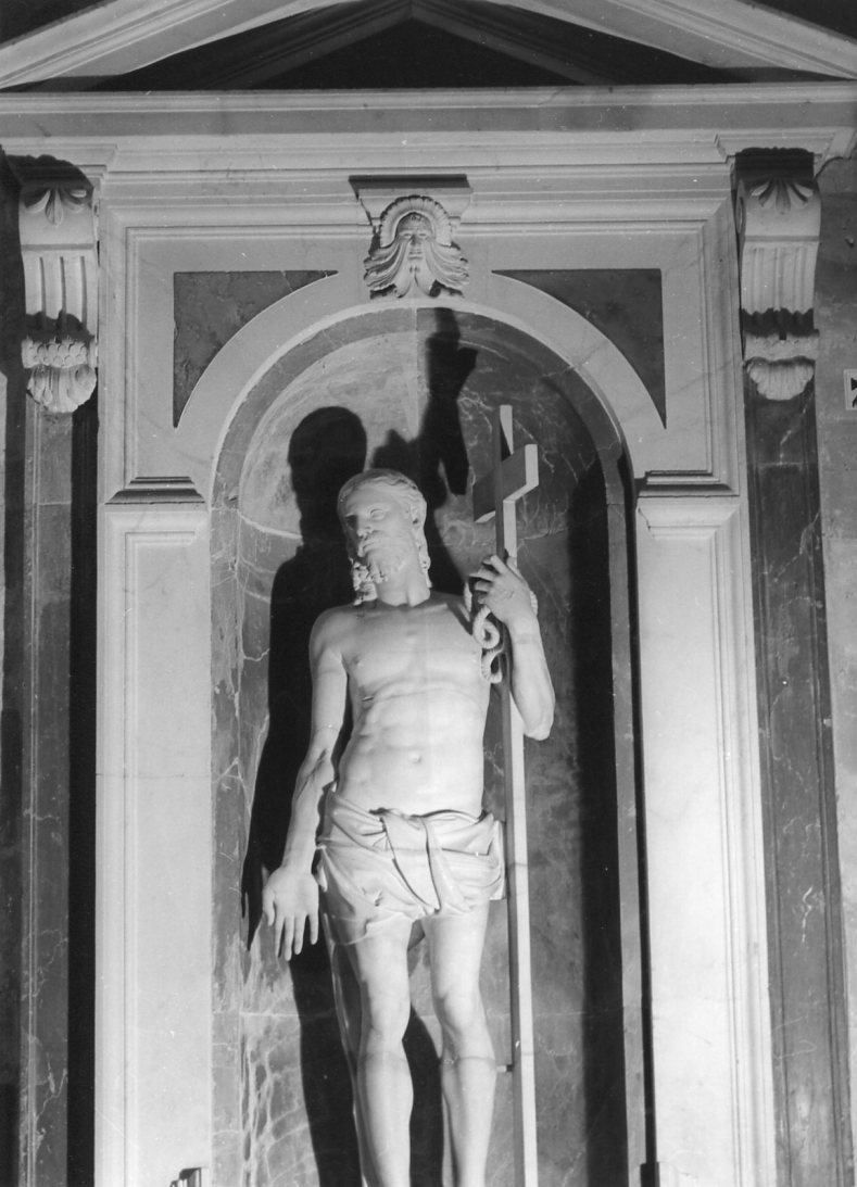 Cristo risorto (statua, pendant) di Sinibaldi Raffaello detto Raffaello da Montelupo (sec. XVI)