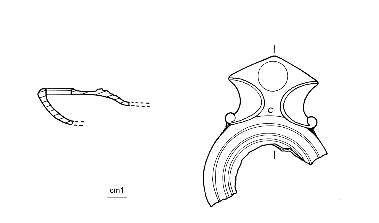 lucerna, Loeschcke I C - produzione nord-italica (metà/ fine secc. I - II d.C)