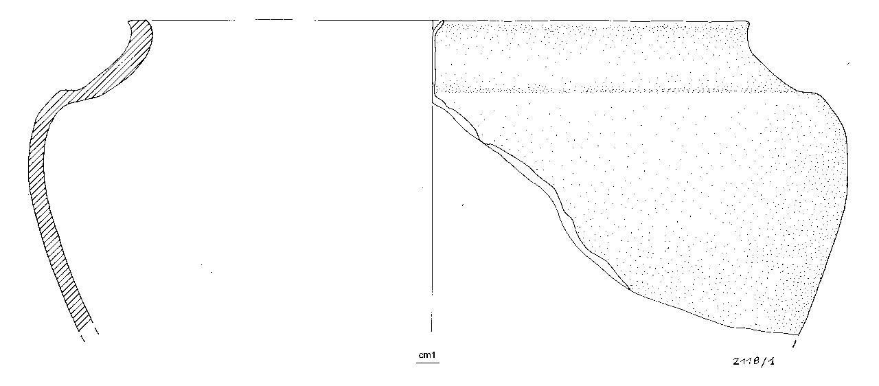grande vaso ovoide - cultura ligure dell'età del Ferro (Eta' del ferro)