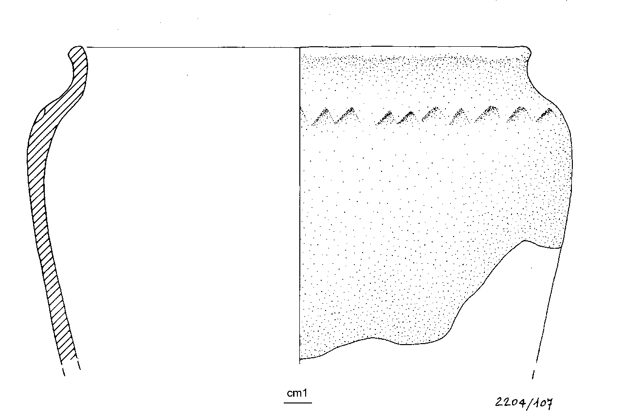 vaso situliforme - cultura ligure dell'età del Ferro (Eta' del ferro)