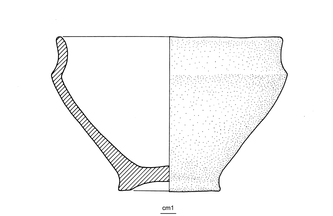 scodella carenata - cultura ligure dell'età del Ferro (media età del Ferro)
