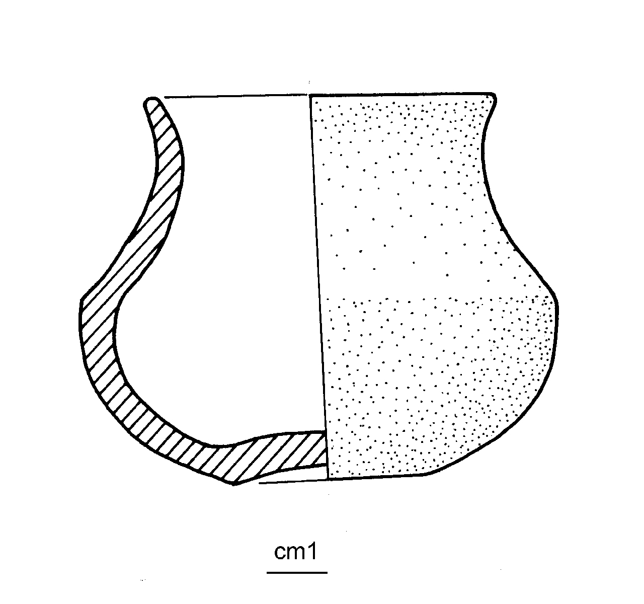 bicchiere carenato - cultura ligure dell'età del Ferro (media età del Ferro)