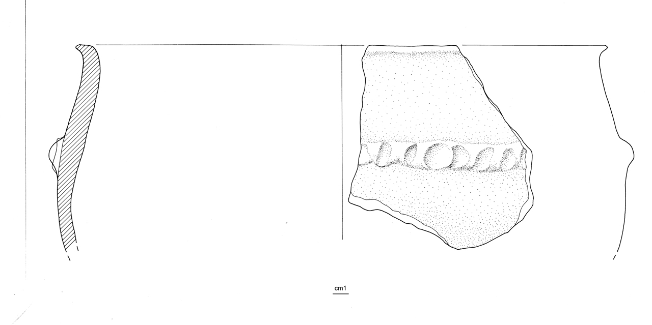 grande vaso ovoide - cultura ligure dell'età del Ferro (Eta' del ferro)