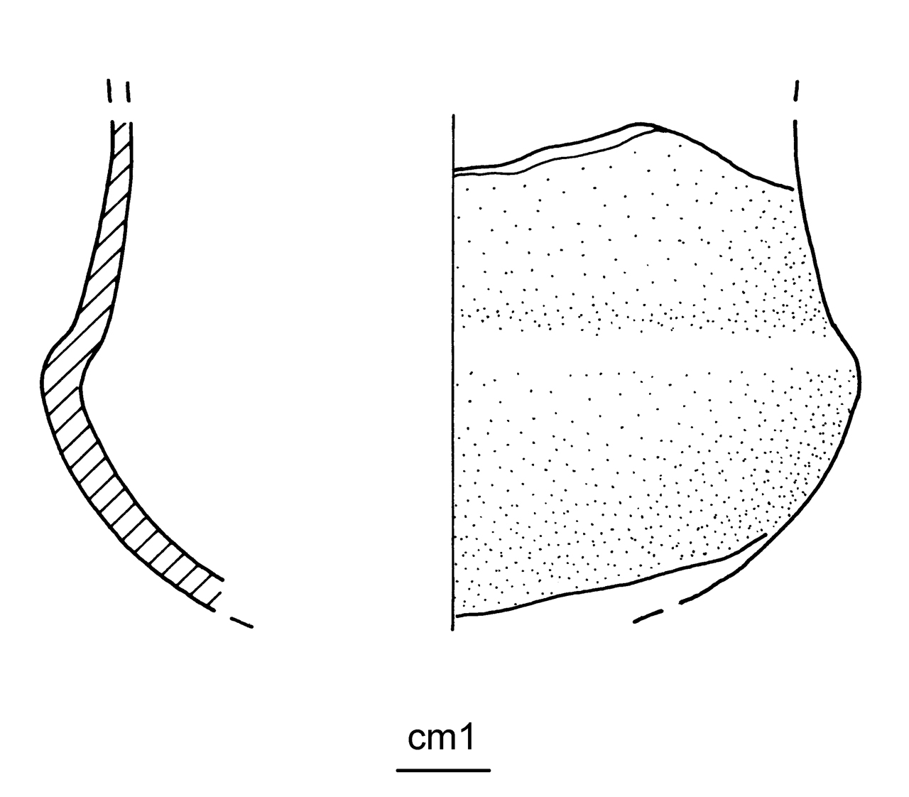 bicchiere carenato - cultura ligure dell'età del Ferro (media età del Ferro)