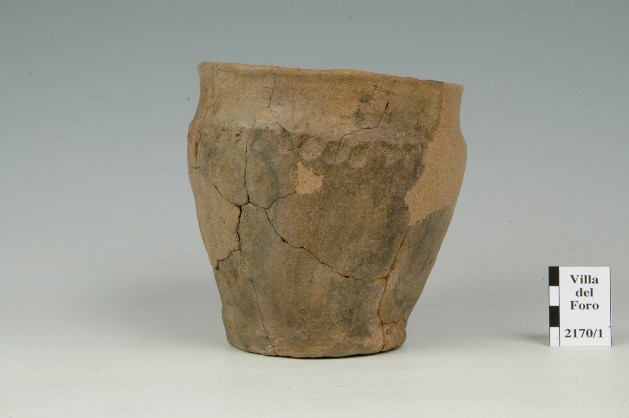 piccolo vaso situliforme - cultura ligure dell'età del Ferro (Eta' del ferro)