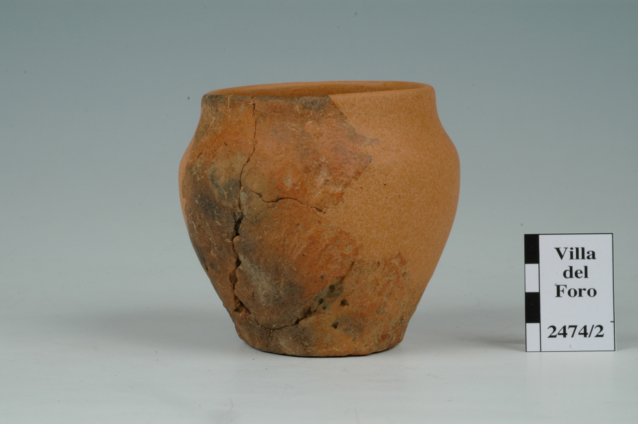 bicchiere ovoide - cultura ligure dell'età del Ferro (media età del Ferro)