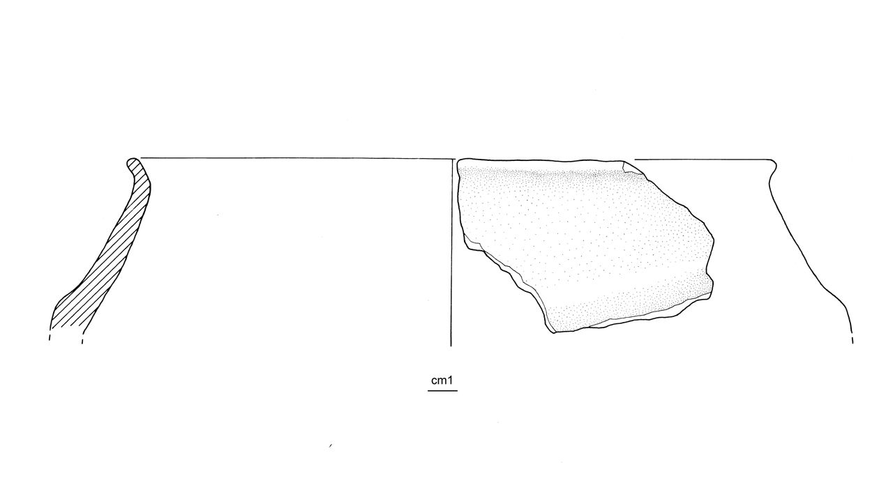 vaso situliforme - cultura ligure dell'età del Ferro (media età del Ferro)