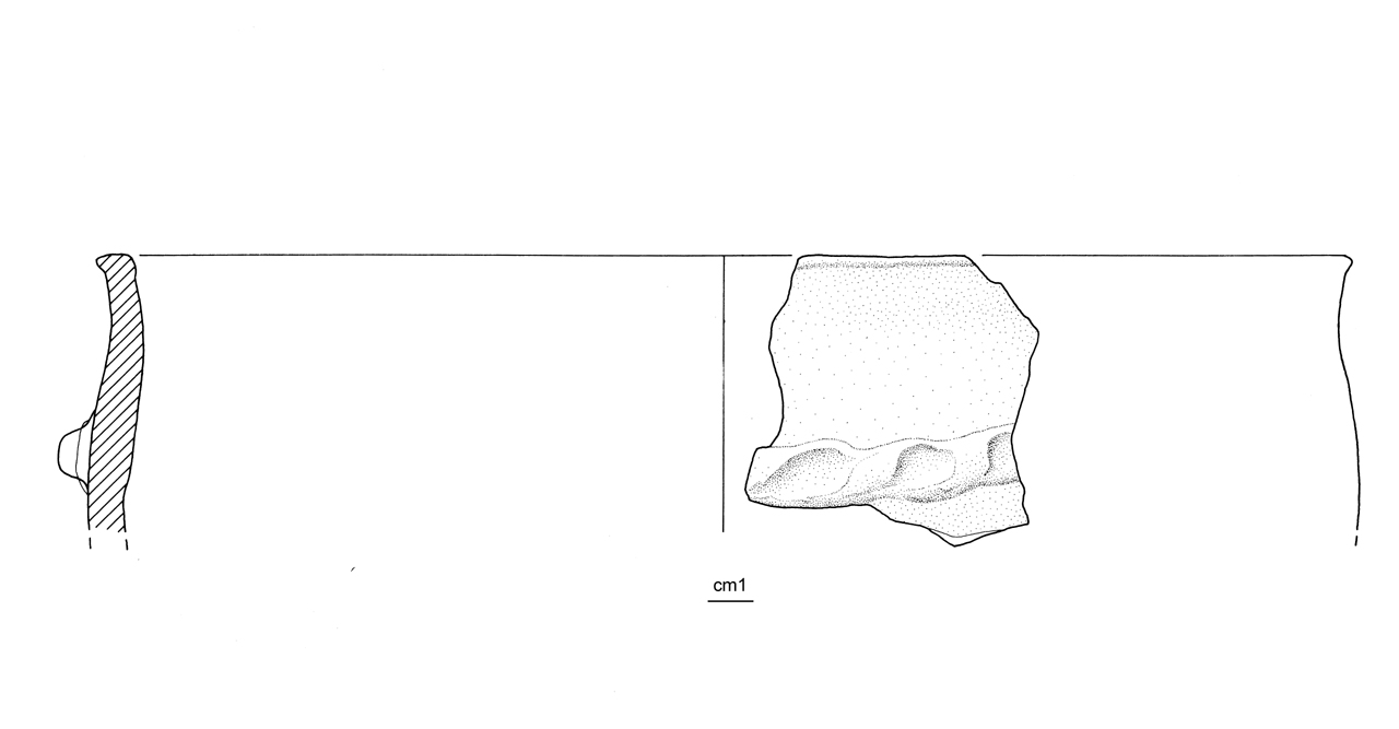 vaso situliforme - cultura ligure dell'età del Ferro (media età del Ferro)