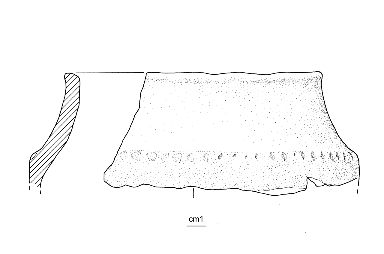 vaso situliforme - cultura ligure dell'età del Ferro (media età del Ferro)