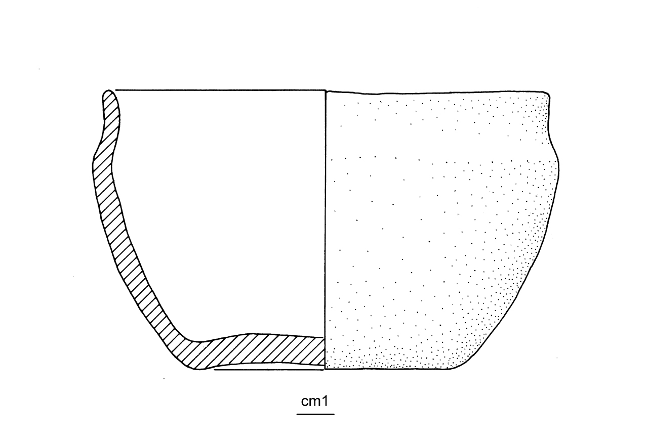 ciotola carenata - cultura ligure dell'età del Ferro (inizio/ metà VI-V a.C)