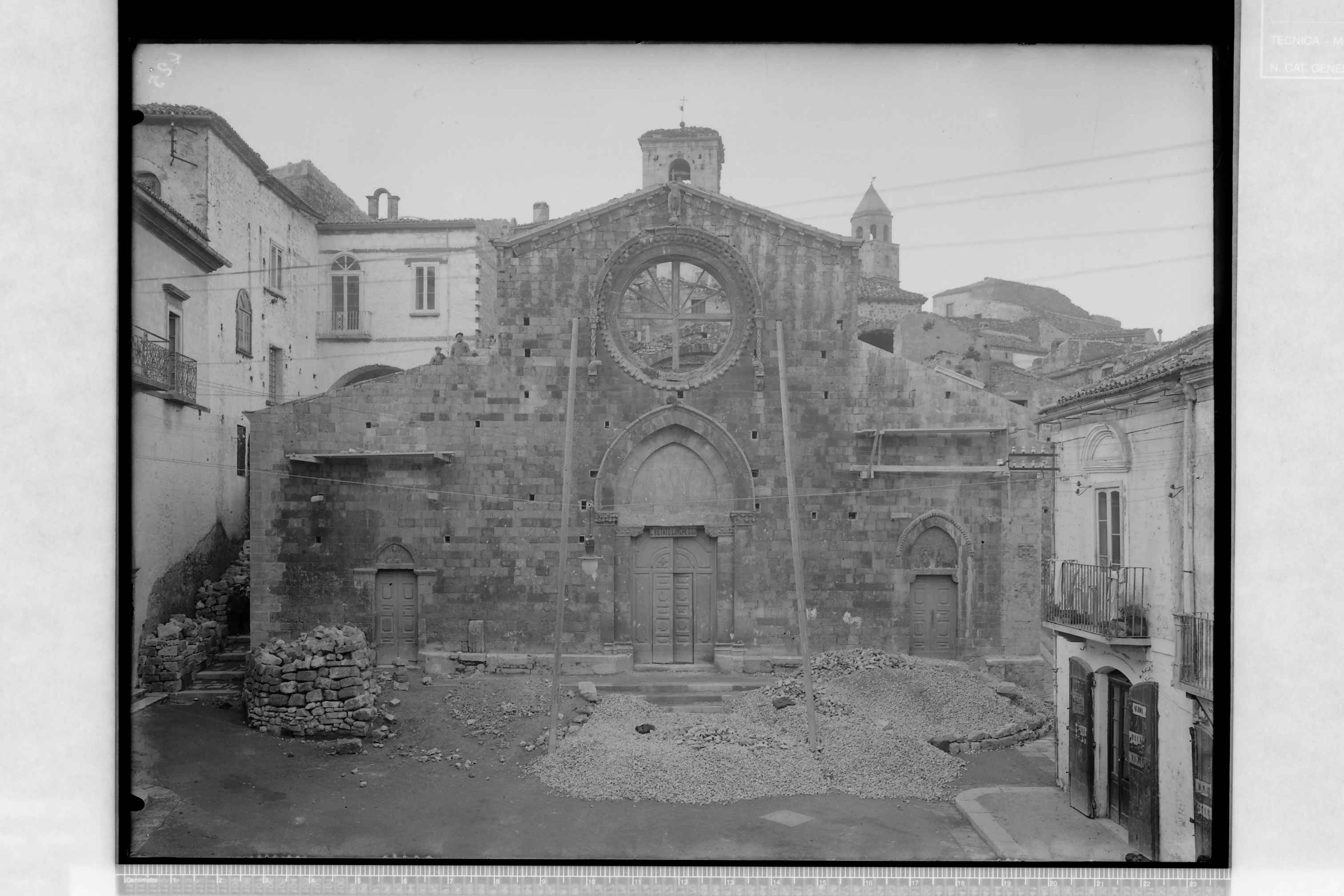 Bovino (FG)- Cattedrale (negativo) di Ceccato (secondo quarto XX)