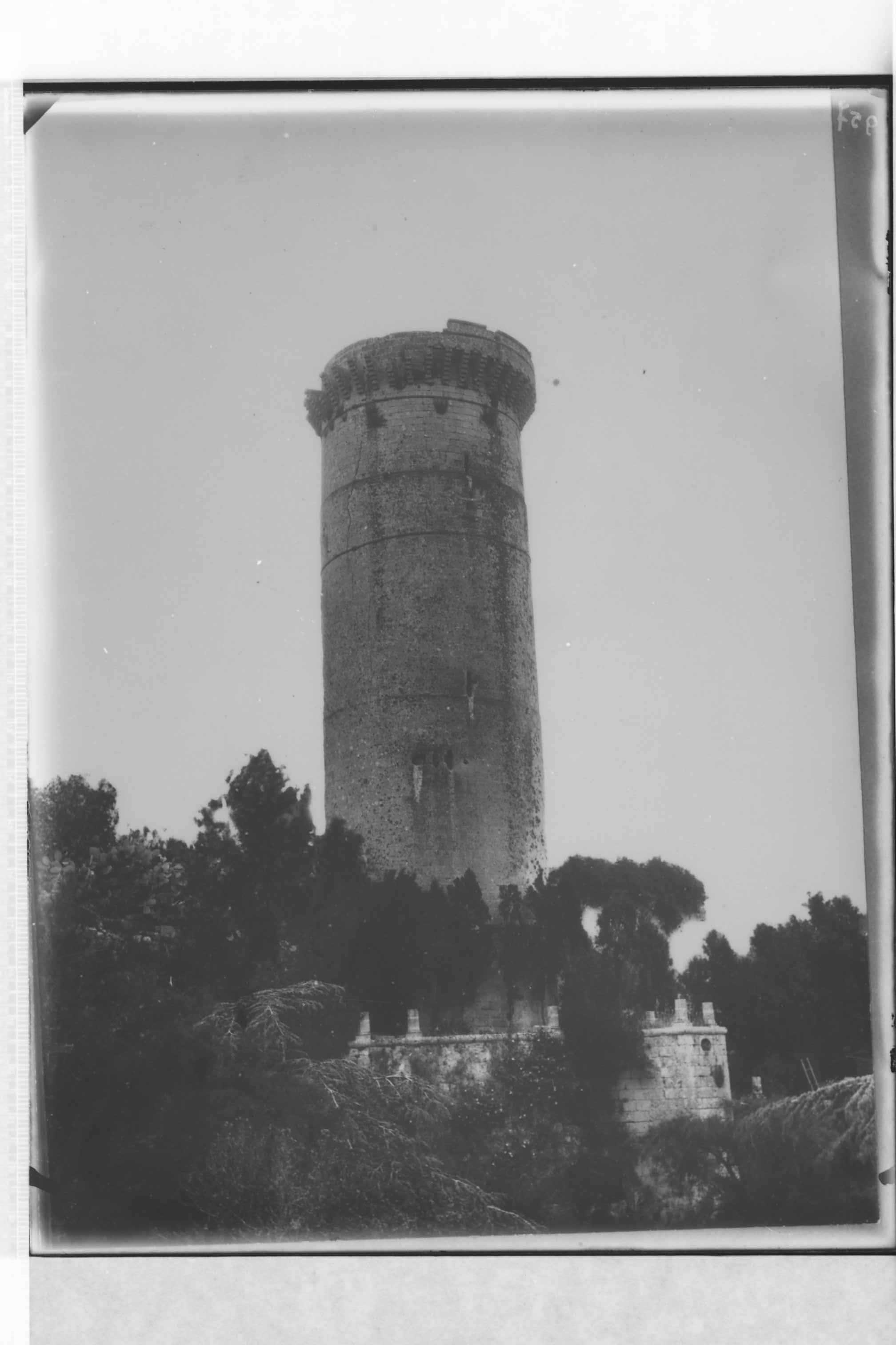 Oria (BR) - Castello (negativo) di Foto Dell'Aquila (XX)