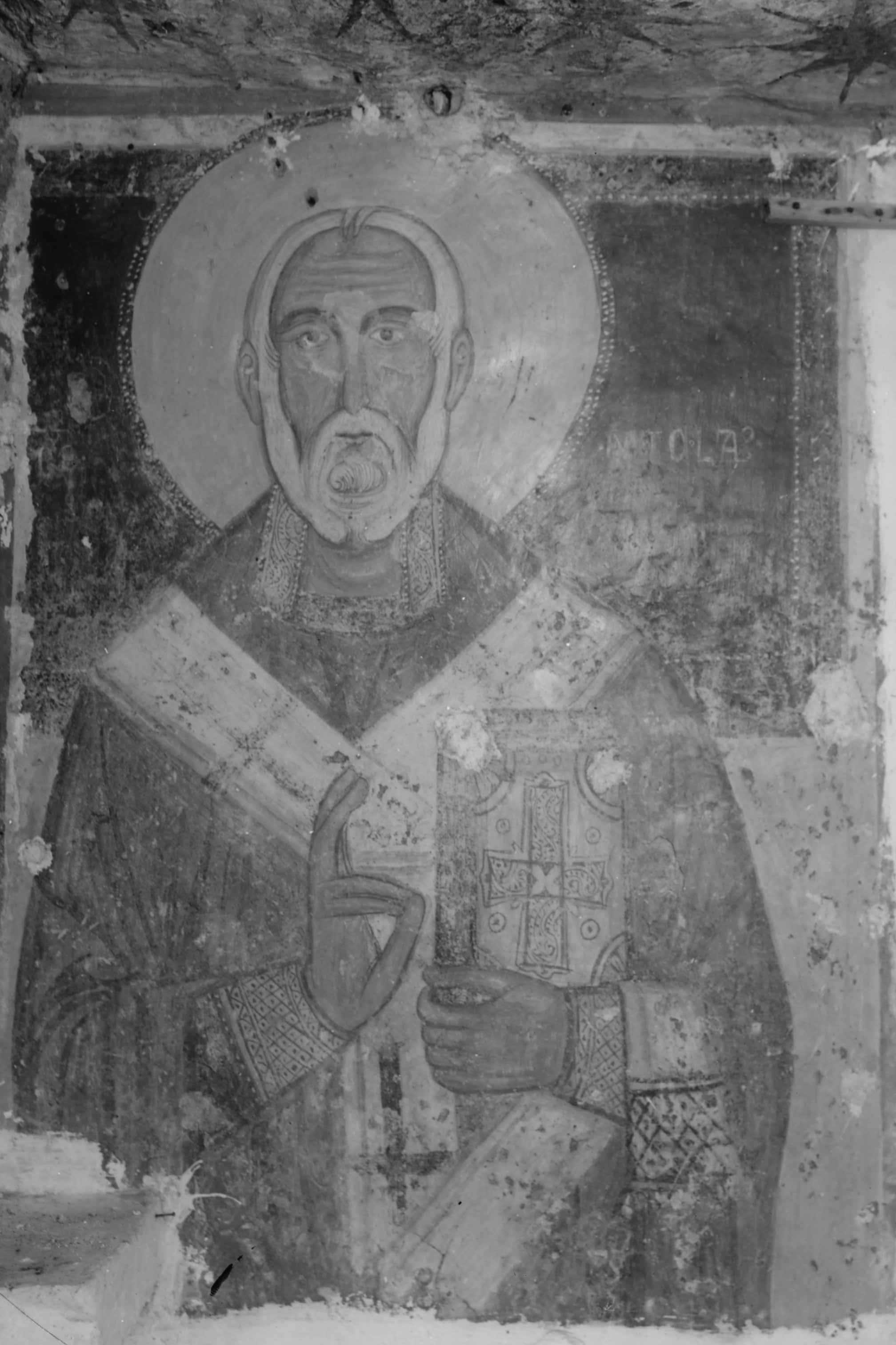 UGENTO (LE) - Cripta del Crocifisso (negativo) di Ceccato, A (secondo quarto XX)