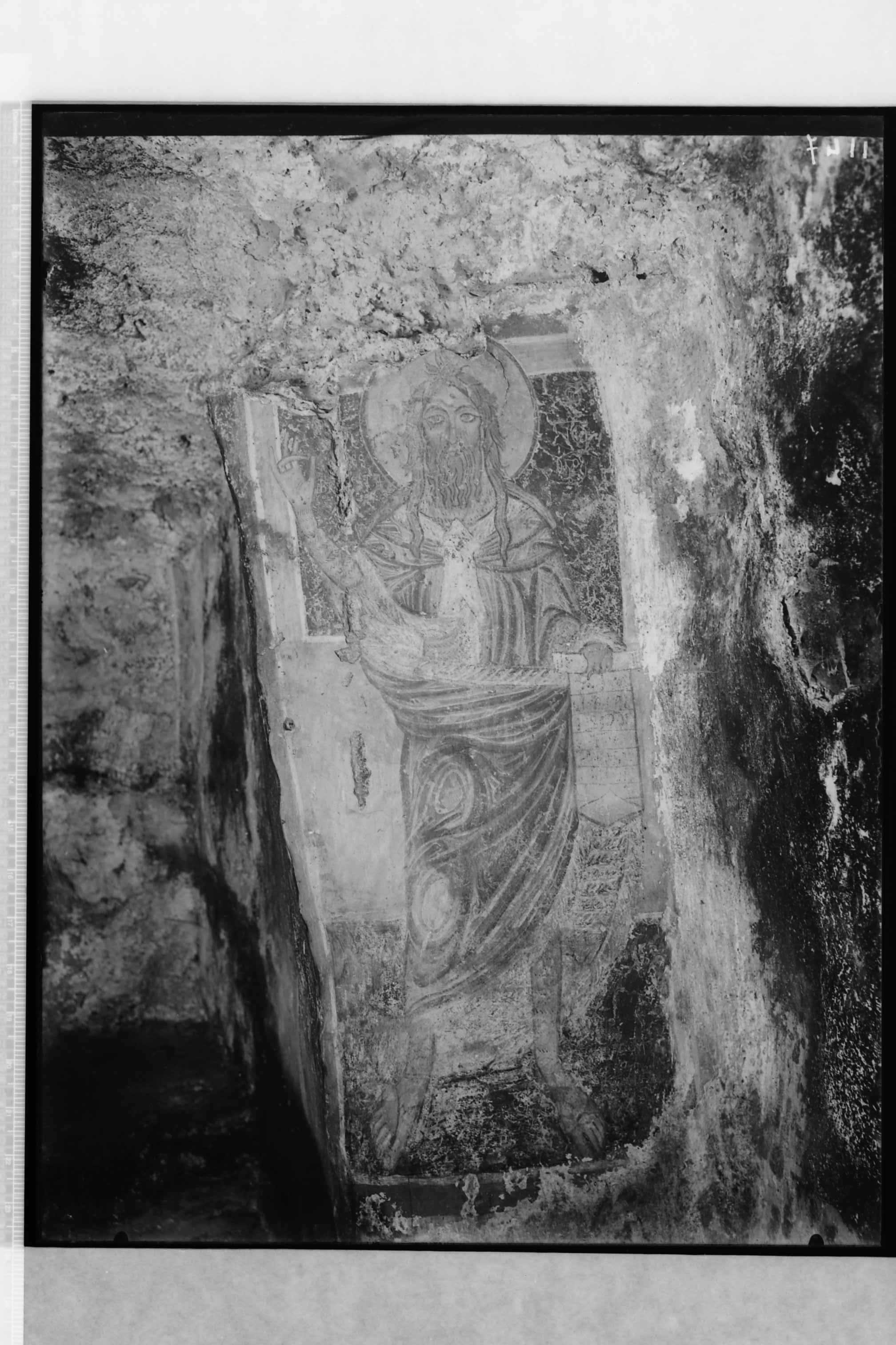 Supersano (LE) - Cripta della Madonna di Coelimanna o di Manna Coeli (negativo) di Ceccato, A (secondo quarto XX)