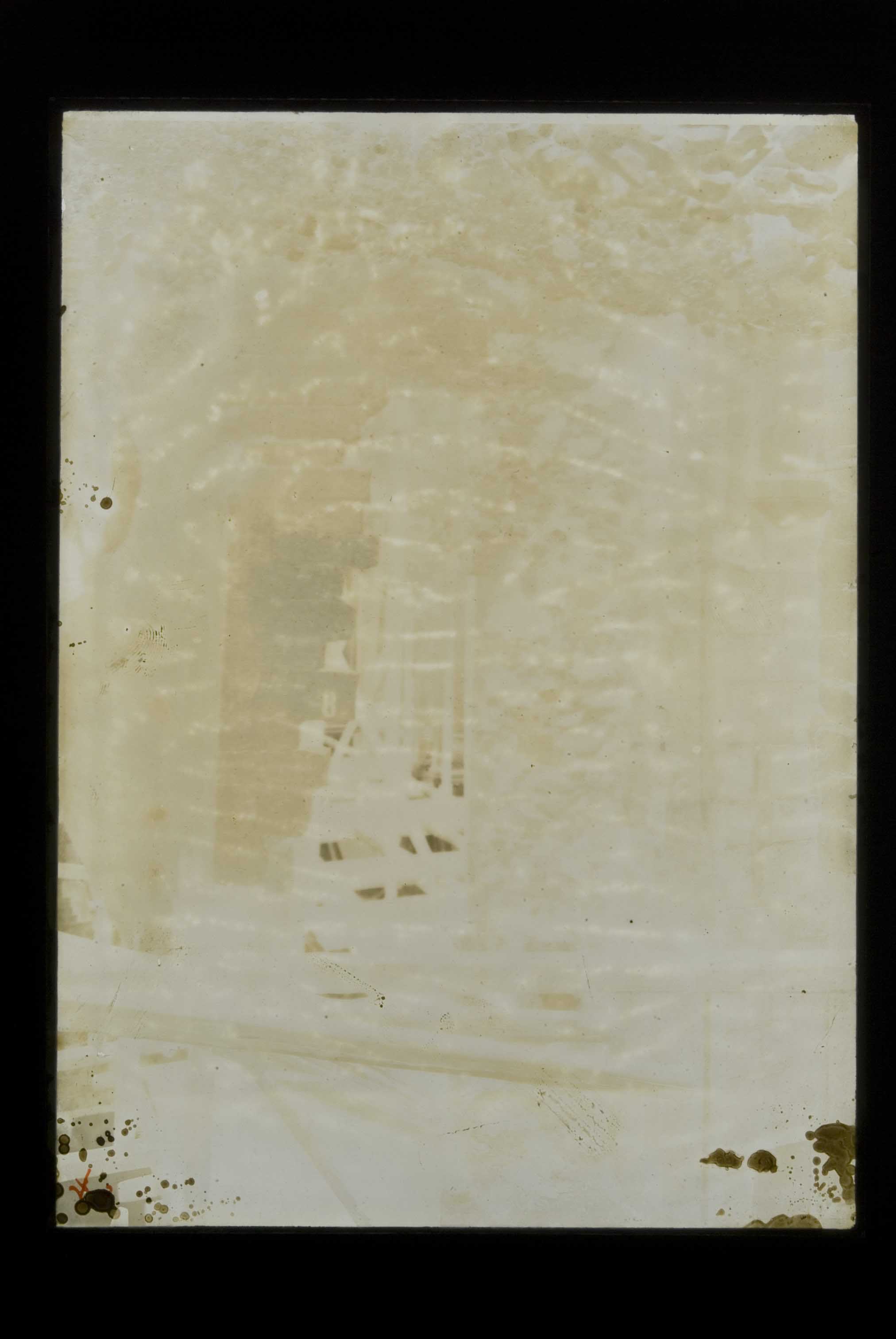 Conversano (BA), Cattedrale: durante i lavori di restauro (negativo) di Russo, Casimiro Angelo (secondo quarto XX)