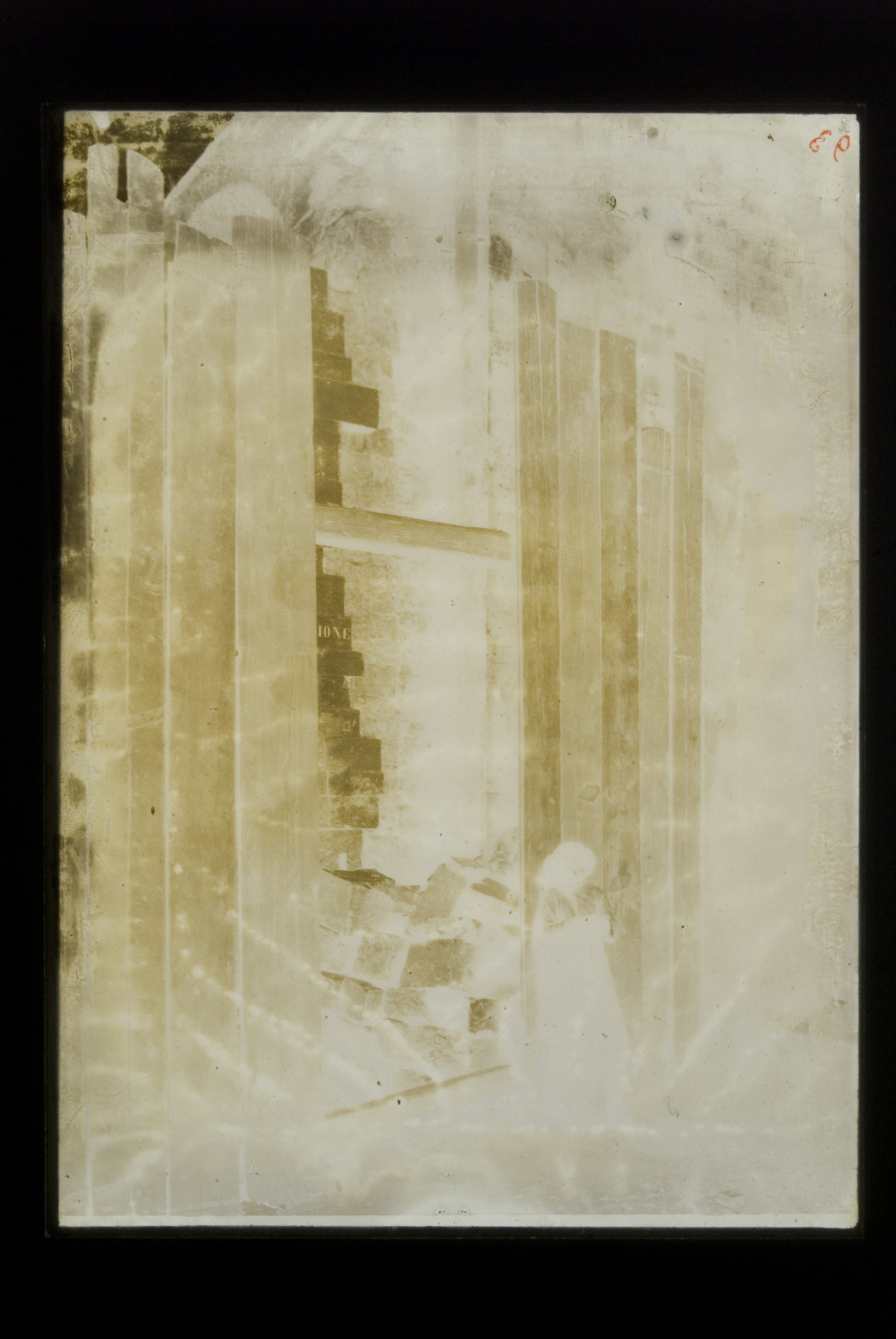 Conversano (BA), Cattedrale: durante i lavori di restauro (negativo) di Russo, Casimiro Angelo (secondo quarto XX)