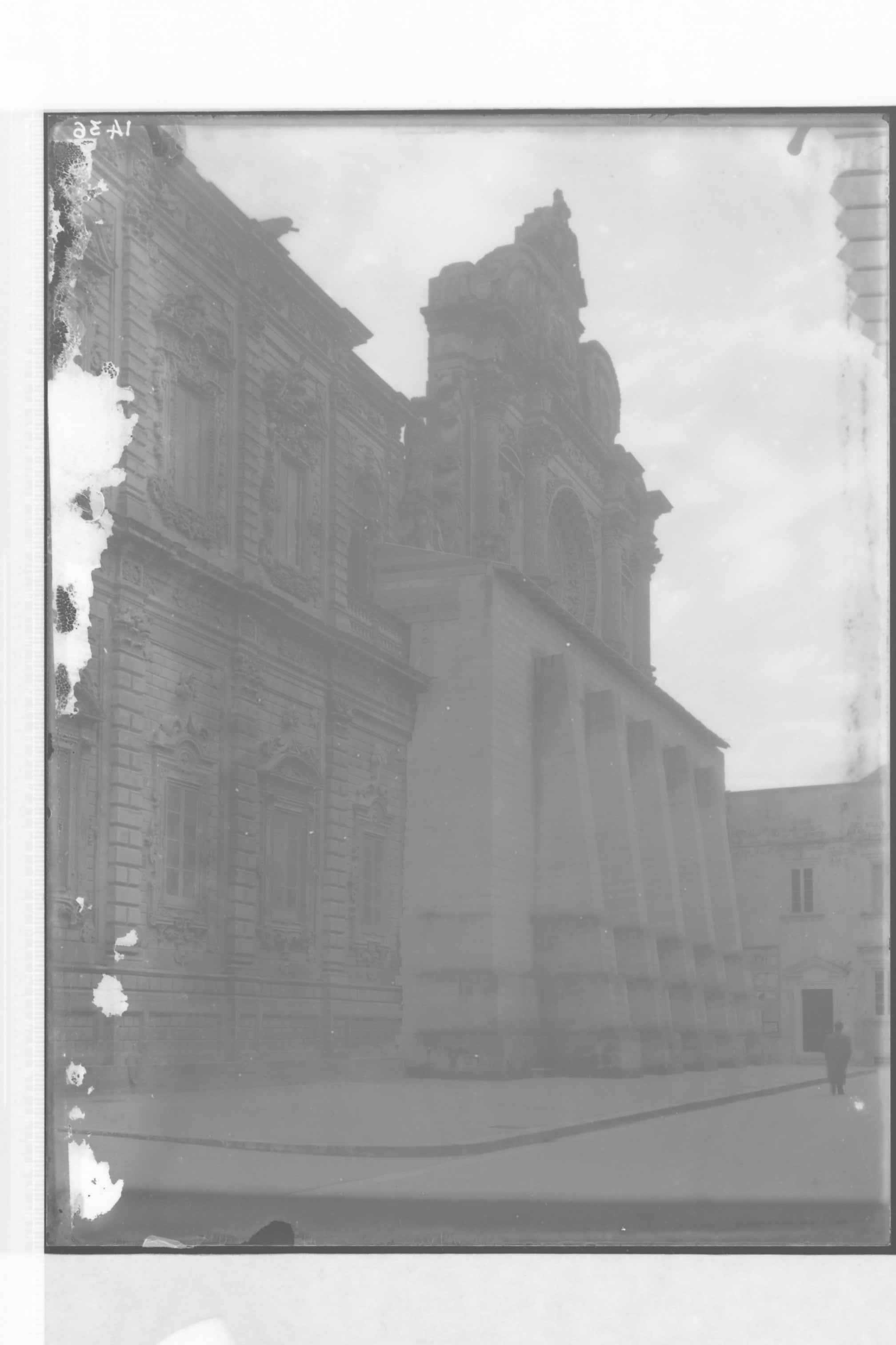 Lecce - Chiesa di Santa Croce (negativo) di Cinquepalmi, S (secondo quarto XX)