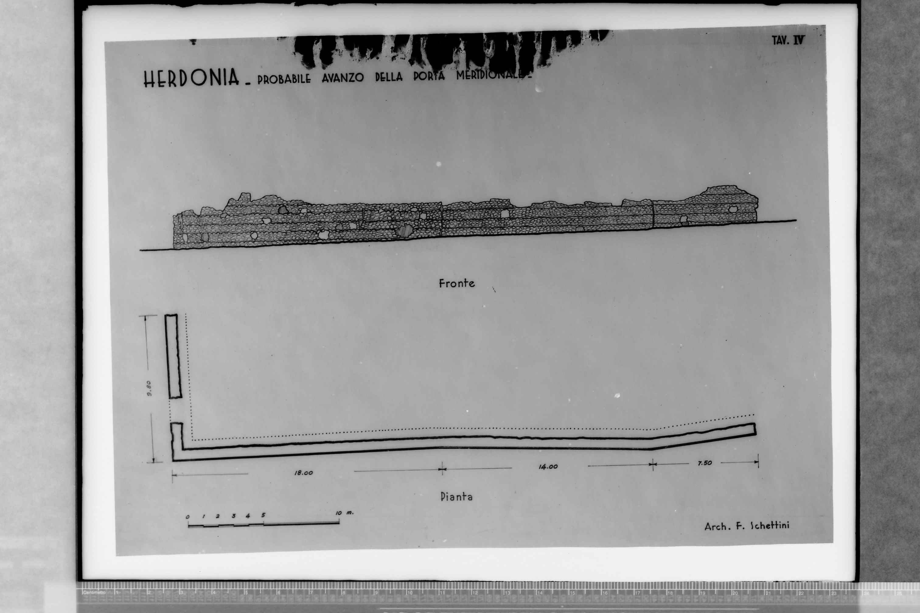Ordona (FG) - Herdonia (zona archeologica) (negativo) di Anonimo (secondo quarto XX)