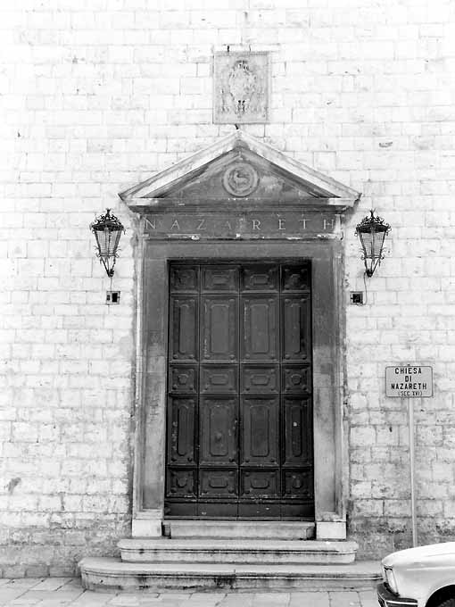 CHIESA DI S. MARIA DI NAZARETH (chiesa, arcivescovile) - Barletta (BT)  (XIX)
