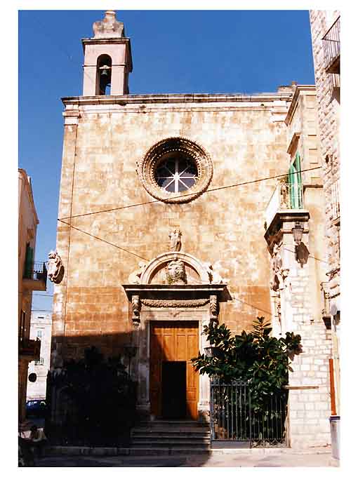 CHIESA DI S. MARIA DEGLI ANGELI (chiesa) - Giovinazzo (BA) 